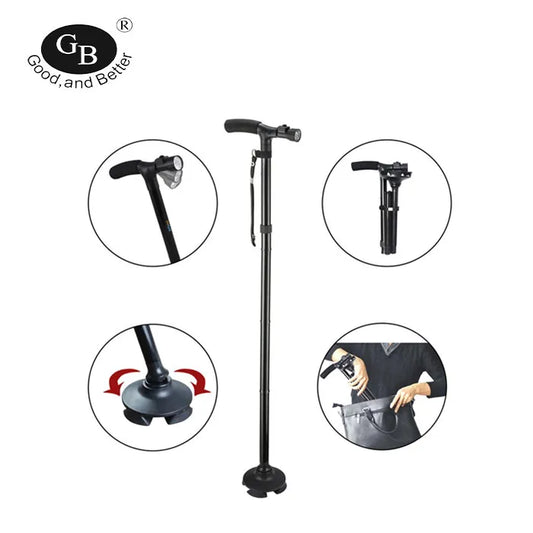 Canne de marche led